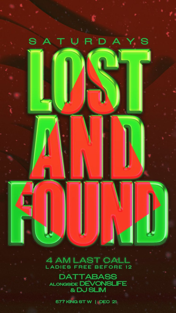 Lost and Found Saturdays